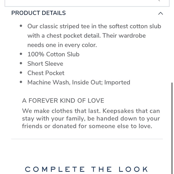 Striped Slub Tee - Picture 3 of 4